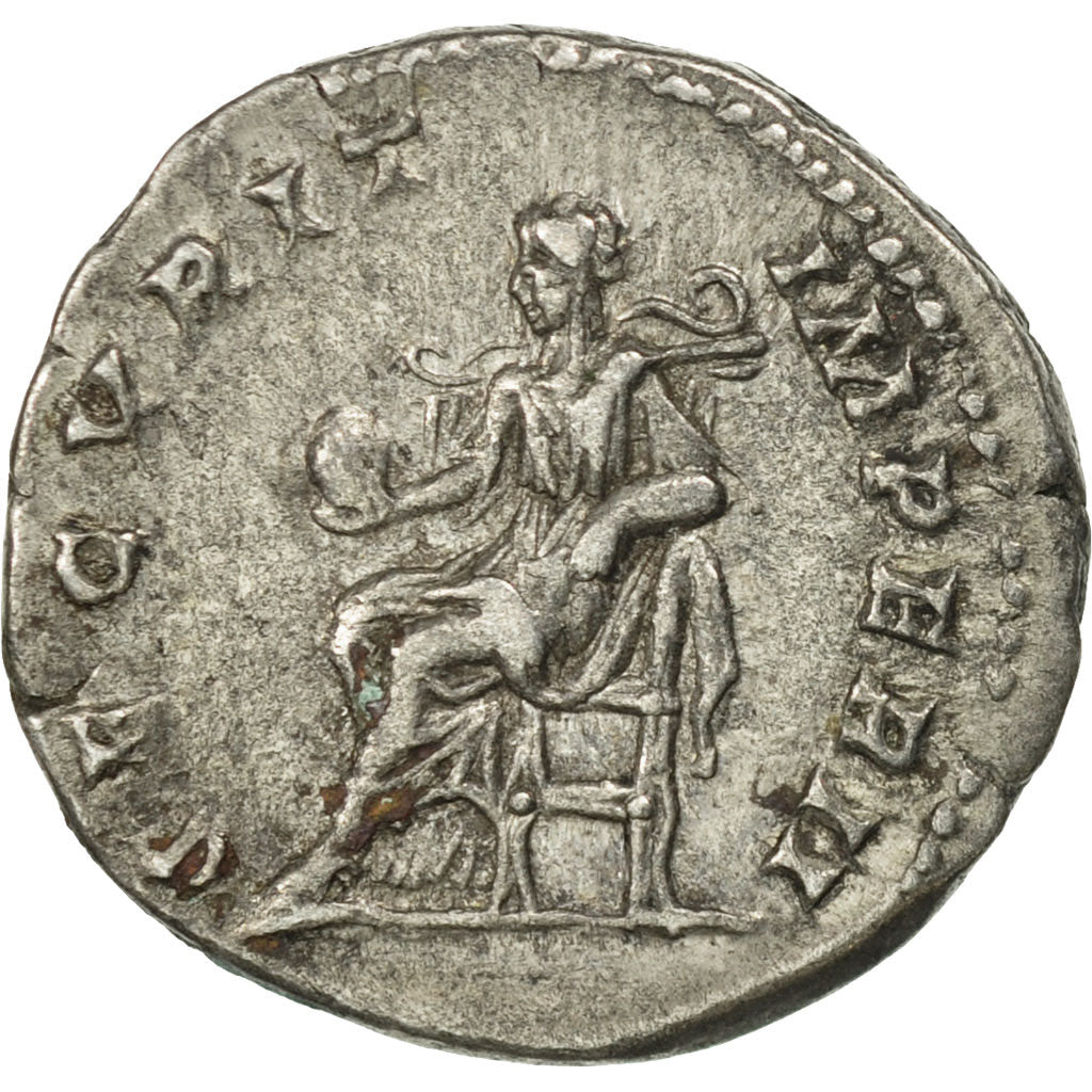 Moneta, Geta, Denarius, Rome, BB+, Argento, RIC:20b
