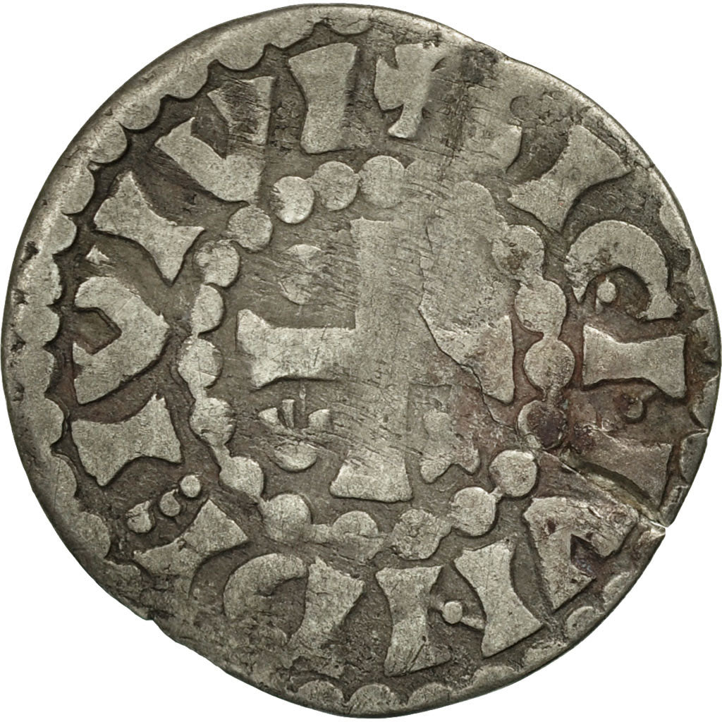 Monnaie, France, Maine, Denier, Le Mans, TB, Billon, Boudeau:171