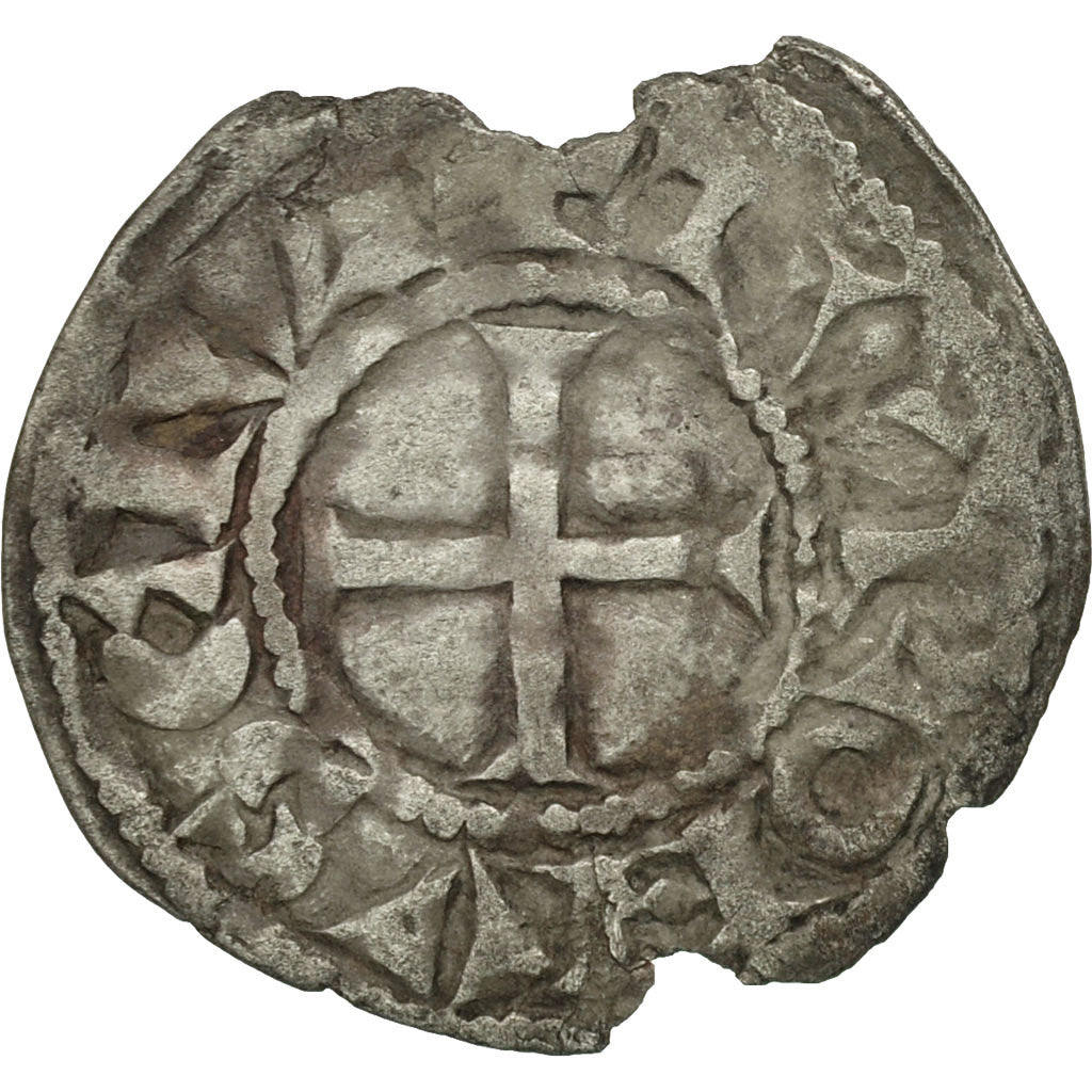 Coin, France, Touraine, Denarius, Tours, EF(40-45), Silver, Boudeau:185