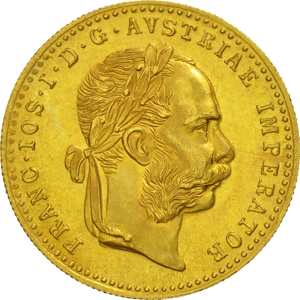 Austria, Franz Joseph I, Ducat, 1915, FDC, Oro, KM:2267