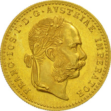 Austria, Franz Joseph I, Ducat, 1915, FDC, Oro, KM:2267