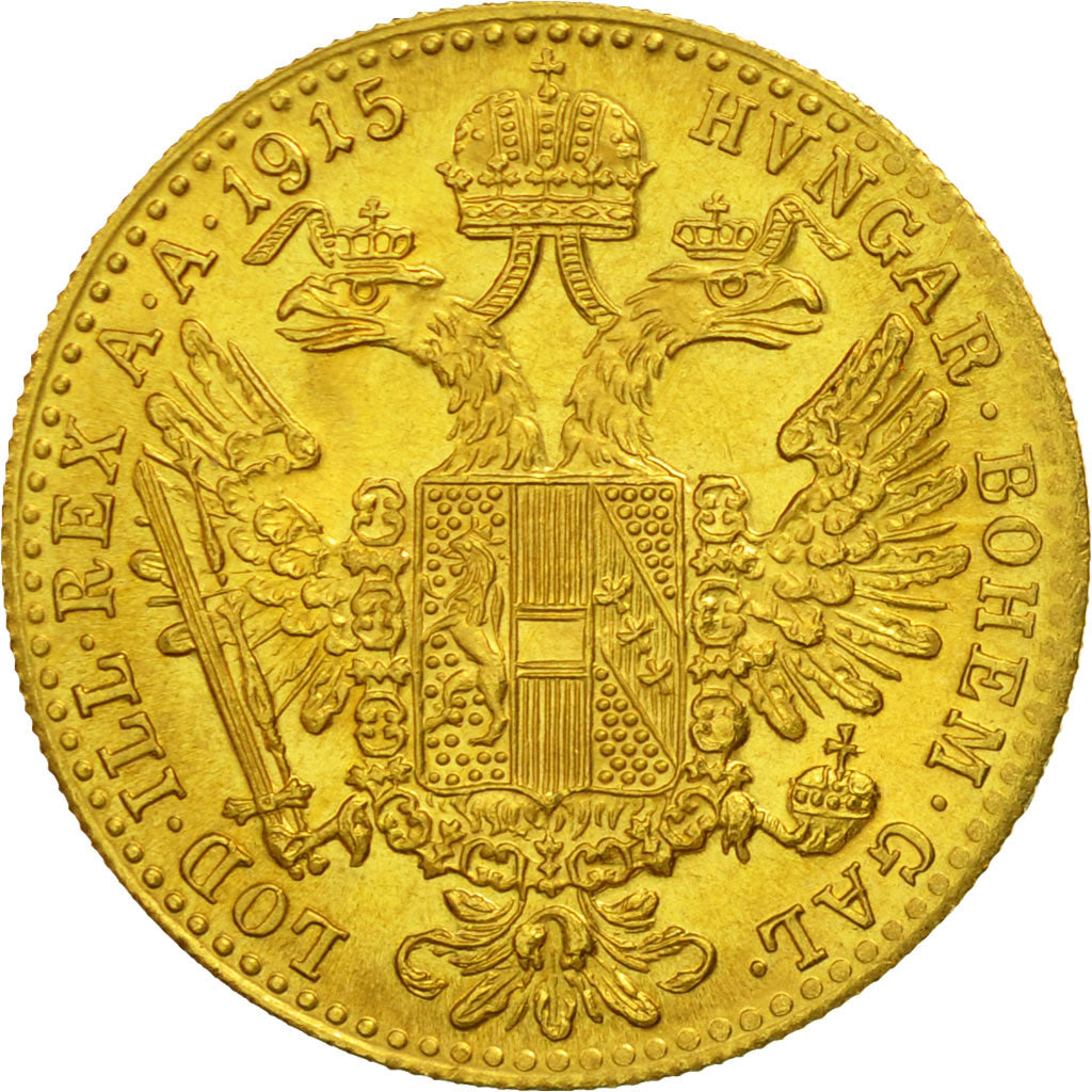 Austria, Franz Joseph I, Ducat, 1915, MS(64), Gold, KM:2267