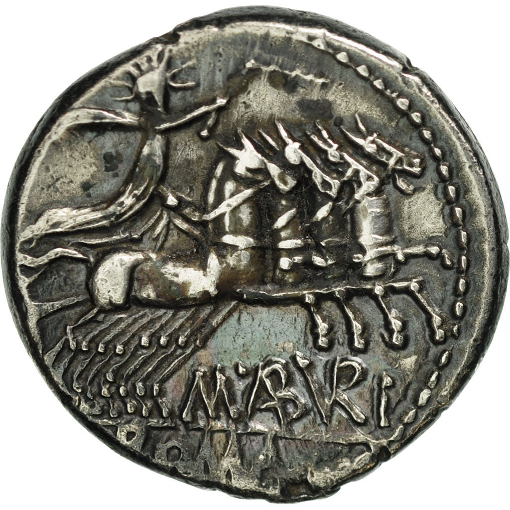 Coin, Aburia, Denarius, Rome, AU(50-53), Silver, Crawford:250/1