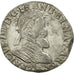 Coin, France, Henri IV, Demi Franc, 1606, Toulouse, EF(40-45), Copper