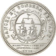 Francja, Token, Corporation des marchands Apothicaires Epiciers, 1710, Ponowne
