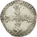 France, Henri IV, 1/4 Ecu, 1601, Rennes, EF(40-45), Copper, Sombart:4686