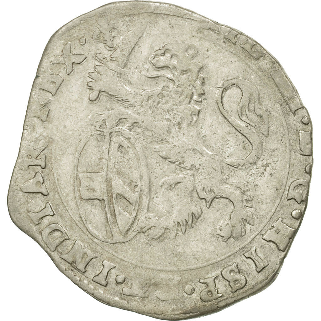 Coin, Spanish Netherlands, Flanders, Philip IV, Escalin, 1623, Bruges