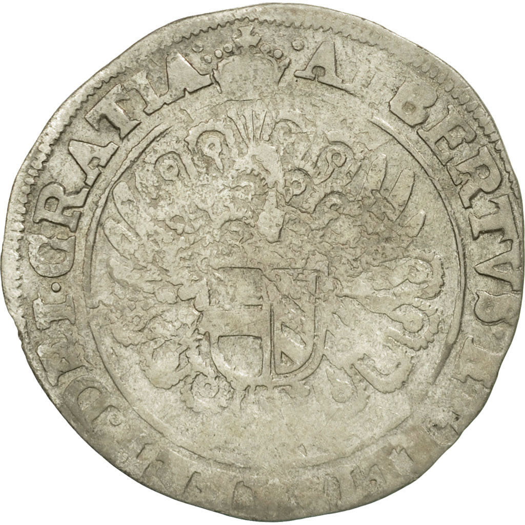 Coin, Spanish Netherlands, BRABANT, Escalin, Undated, Brabant, VF(30-35)