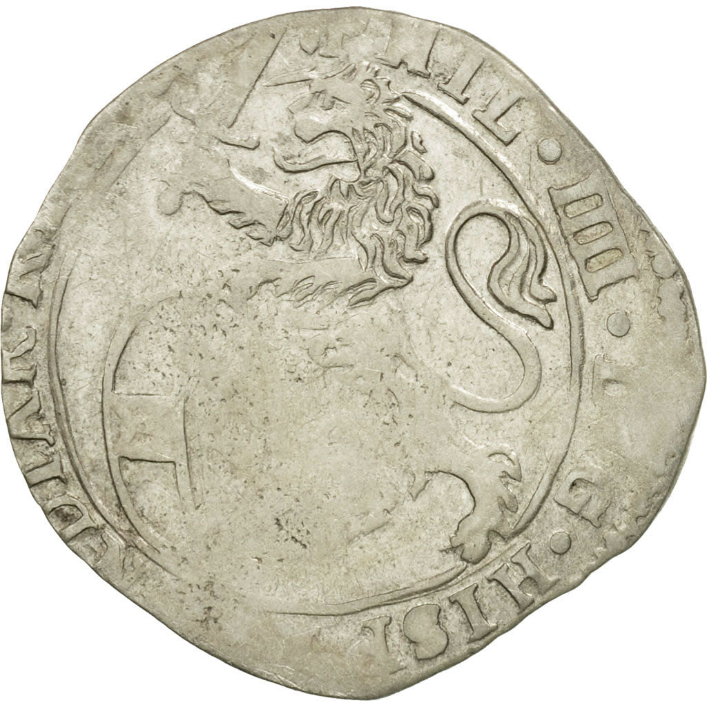 Coin, Spanish Netherlands, Artois, Philip IV, Escalin, Arras, VF(30-35), Silver