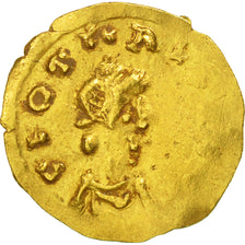 France, Clotaire II, Triens, 584-613, Marseille, Or, SUP, Belfort:2481