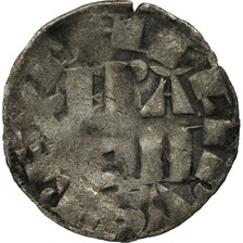 Coin, France, Philip II, Denier Parisis, Arras, VF(20-25), Silver, Duplessy:168