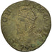 Coin, Spanish Netherlands, Flanders, Philip II, Liard, 1590, Bruges, VF(20-25)