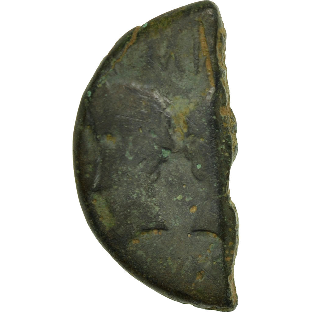 Moneta, Augustus, Half Dupondius, Nîmes, MB, Bronzo, RIC:160