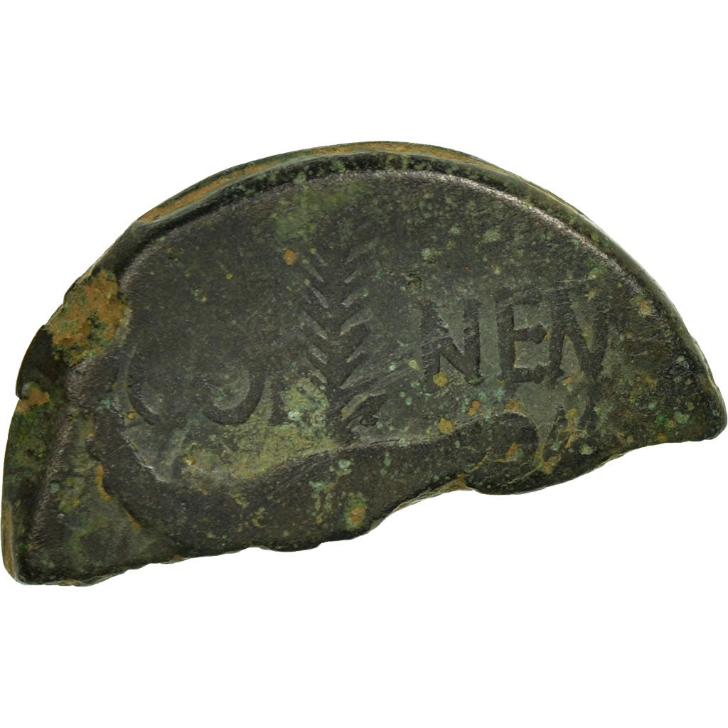 Moneta, Augustus, Half Dupondius, Nîmes, MB, Bronzo, RIC:160