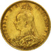 Moneda, Australia, Victoria, Sovereign, 1888, Sydney, MBC, Oro, KM:10