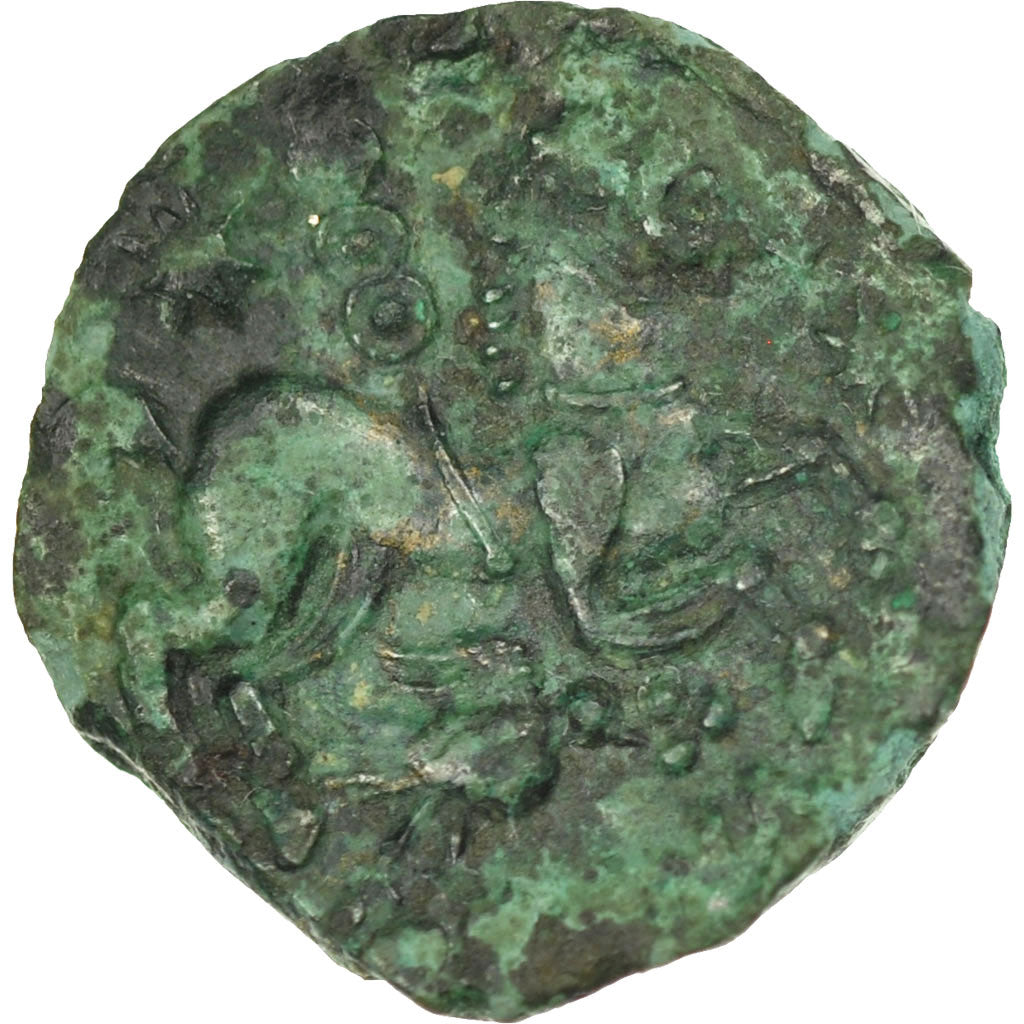 Monnaie, Veliocasses, Bronze, TTB+, Bronze, Delestrée:657