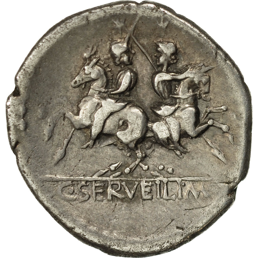 Coin, Servilia, Denarius, Rome, EF(40-45), Silver, Crawford:239/1