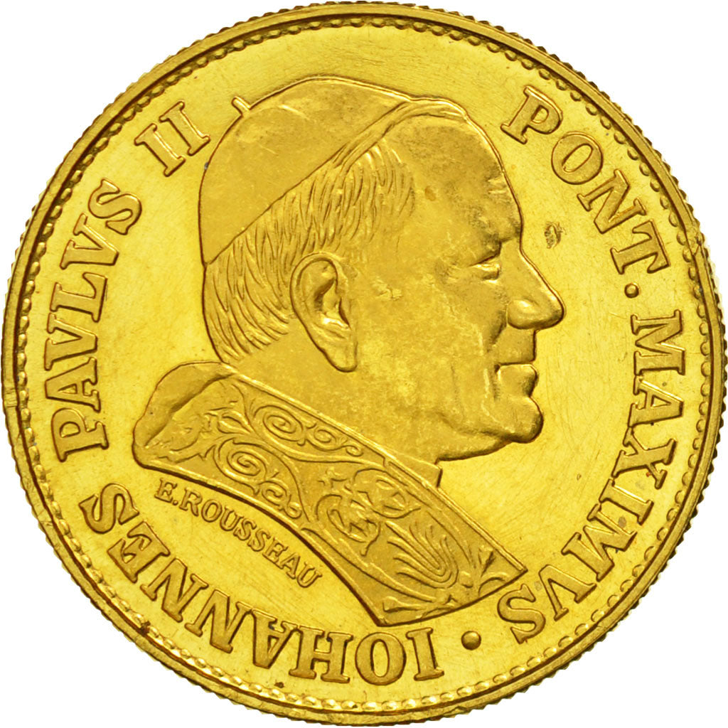 France, Medal, Religion, Jean-Paul II, 1980 Lisieux, Religions & beliefs, 1980