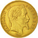 Monnaie, France, Napoleon III, Napoléon III, 50 Francs, 1866, Strasbourg, TTB