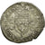Moneta, Francja, Douzain aux croissants, 1550, Grenoble, VF(30-35), Srebro