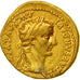 Coin, Tiberius, Aureus, Lyons, EF(40-45), Gold, RIC:29