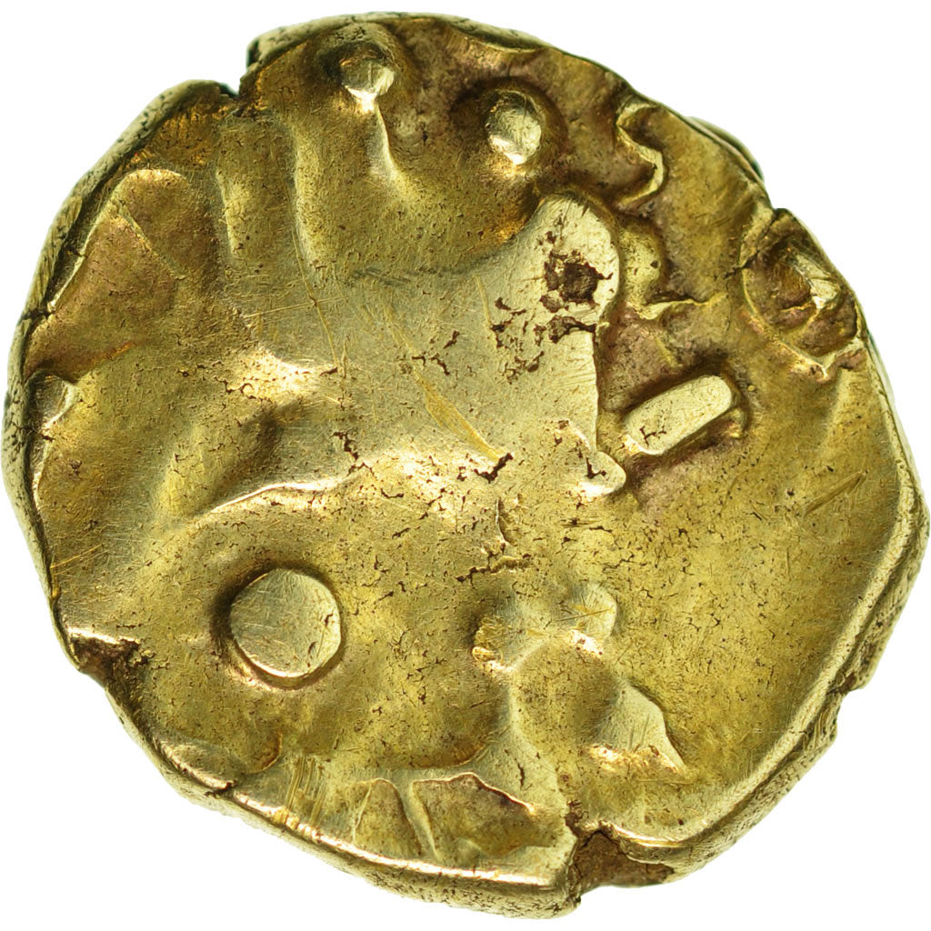 Coin, Ambiani, Stater, VF(30-35), Gold, Delestrée:158