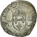 Moneta, Francja, Douzain aux croissants, 1550, Grenoble, VF(30-35), Srebro