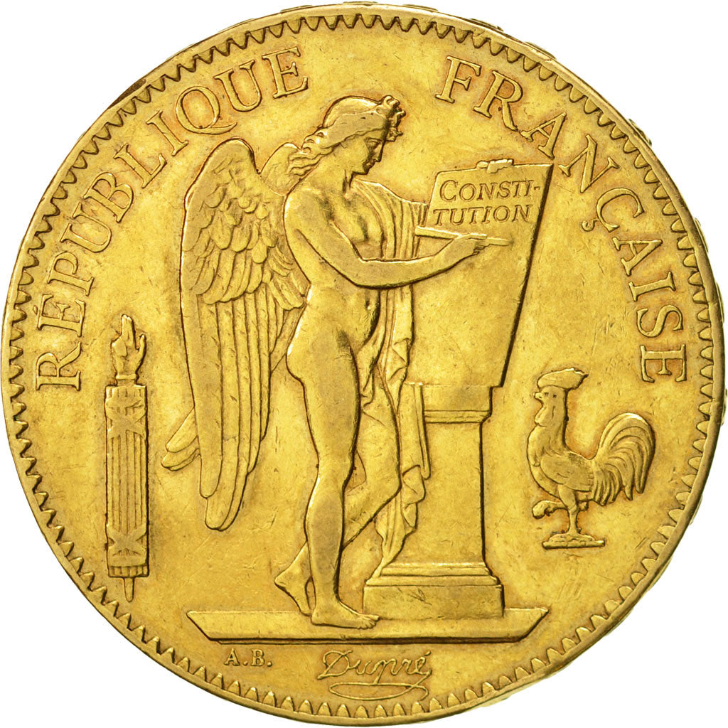 Münze, Frankreich, Génie, 100 Francs, 1882, Paris, SS, Gold, KM:832