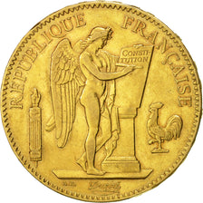Münze, Frankreich, Génie, 100 Francs, 1882, Paris, SS, Gold, KM:832