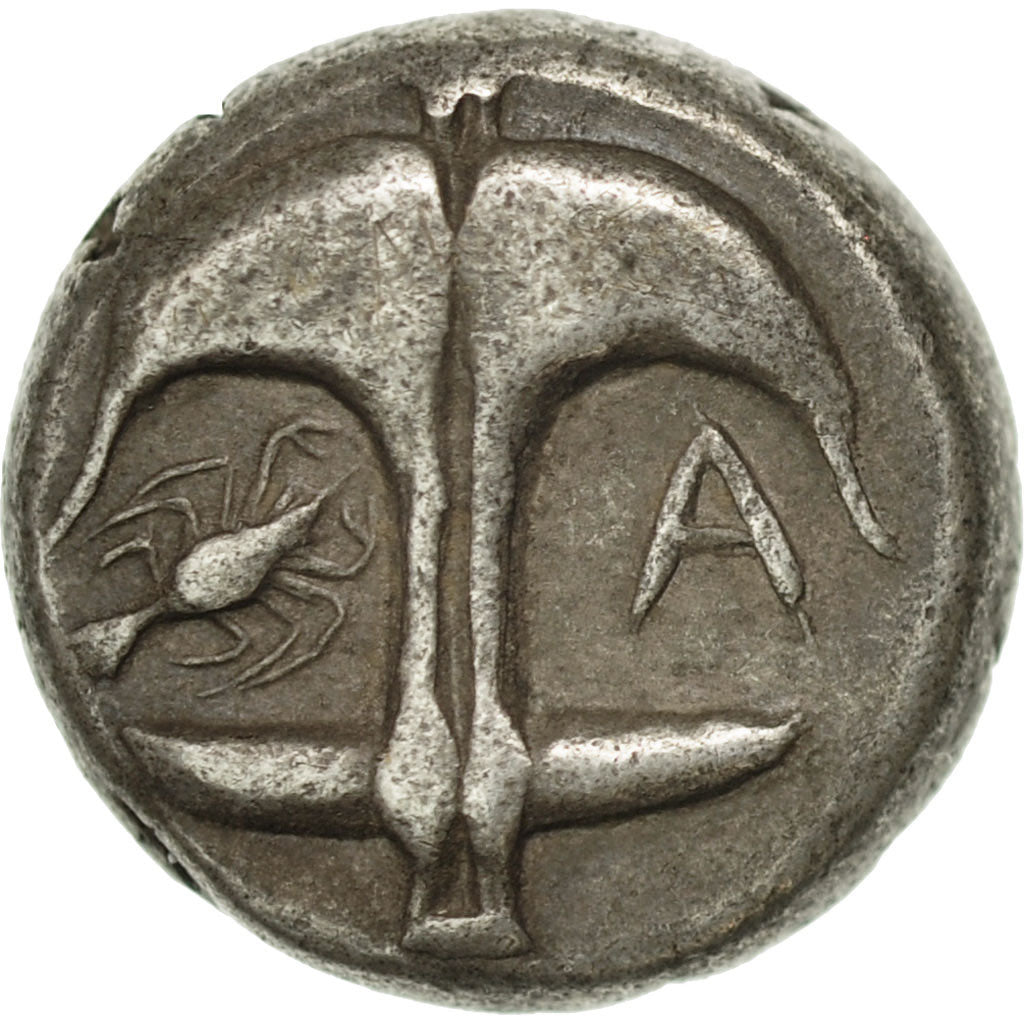 Coin, Thrace, Apollonia Pontica, Drachm, EF(40-45), Silver