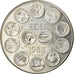 France, Medal, Ecu Europa, Marianne, Politics, Society, War, 1988, Rodier