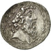 Moneda, Seleukid Kingdom, Demetrios II Nikator, Tetradrachm, Tarsos, MBC, Plata