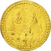 Coin, Thailand, Rama IV, Pit, 4 Baht, 1863, VF(30-35), Gold, KM:14
