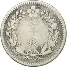 Corée, Yung Hi (Sunjong), 20 Chon, An 3 (1909), TB+, Argent, KM:1140