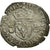 Moneda, Francia, Douzain aux croissants, 1550, Montélimar, BC+, Plata