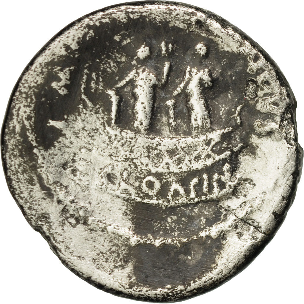 Coin, Mussidia, Denarius, Rome, VF(20-25), Silver, Crawford:494/42c