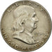 États-Unis, Franklin Half Dollar, 1954, Philadelphie, TTB+, Argent, KM:199