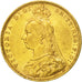 Coin, Australia, Victoria, Sovereign, 1893, Melbourne, EF(40-45), Gold, KM:10