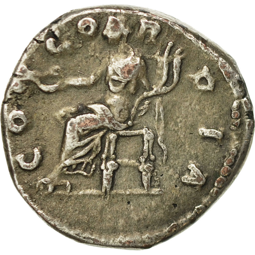 Lucilla, Fourree Denarius, Rome, EF(40-45), Silvered bronze, RIC:759