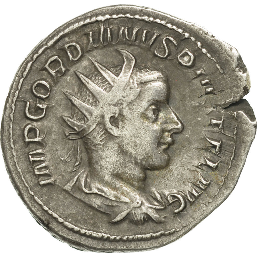 Coin, Gordian III, Antoninianus, Rome, EF(40-45), Billon, RIC:145