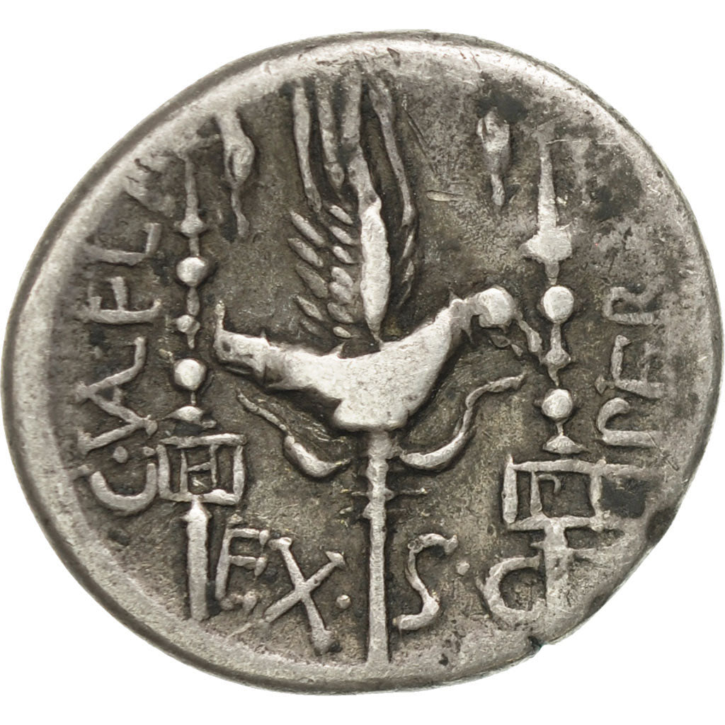 Coin, Valeria, Denarius, Marseille, EF(40-45), Silver, Crawford:365/1a