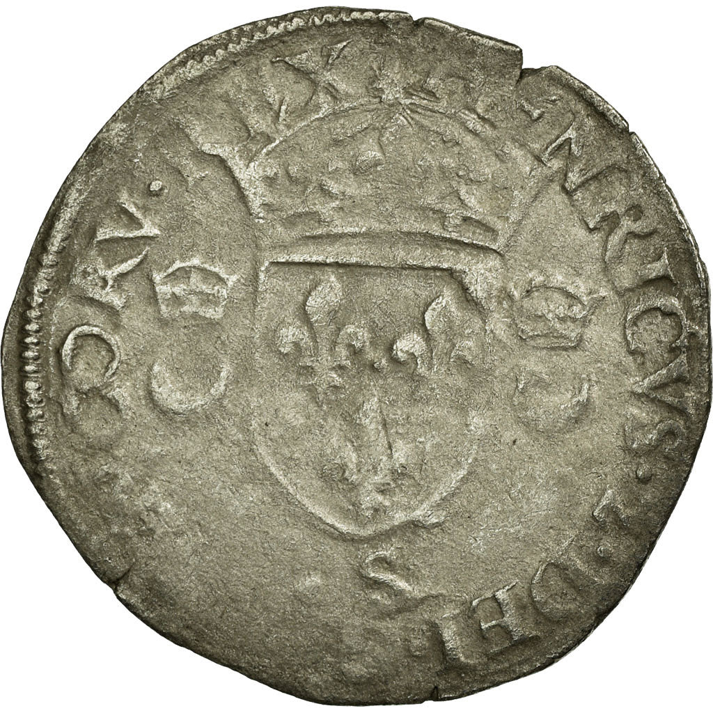 Monnaie, France, Douzain aux croissants, Troyes, TB, Argent, Ciani:1305