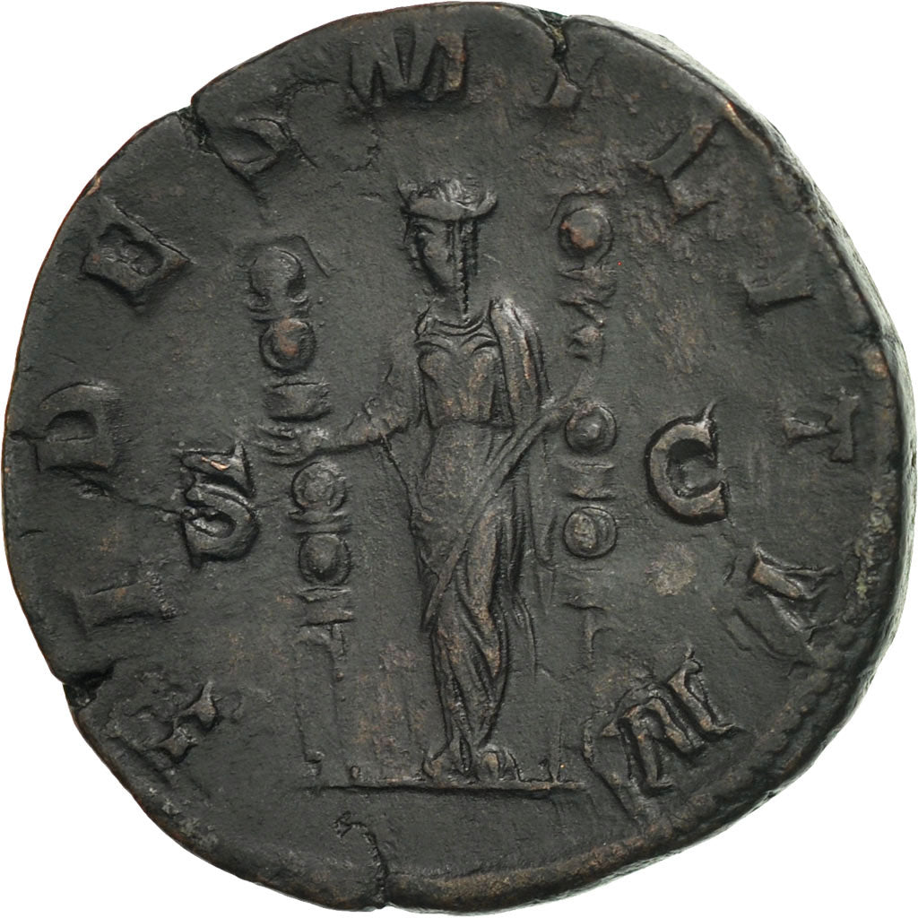 Coin, Maximinus I Thrax, Sestertius, Rome, AU(50-53), Bronze, RIC:78