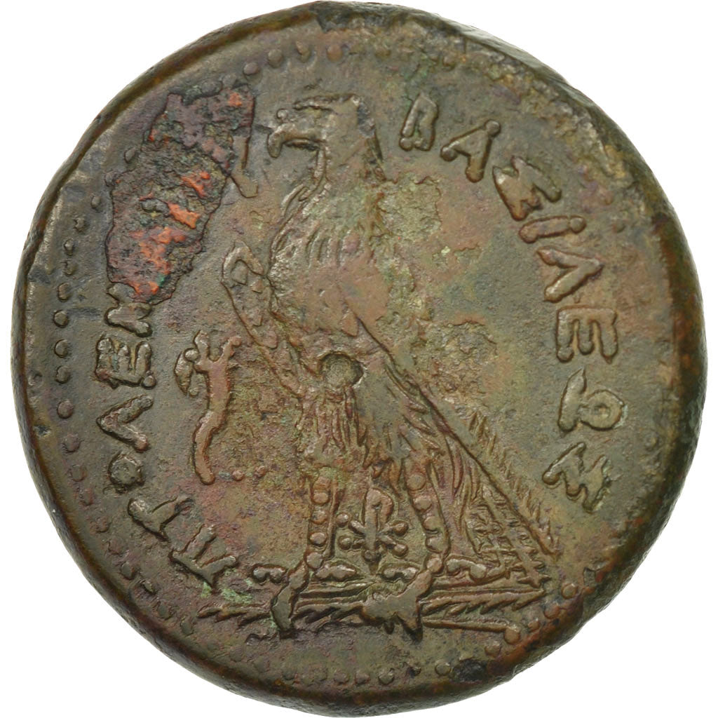 Coin, Egypt, Ptolemy III, Triobol, Alexandria, EF(40-45), Bronze