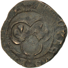 Coin, France, Louis XI, Denier Tournois, Uncertain Mint, VF(30-35), Billon