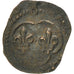 Moneta, Francia, Louis XI, Denier Tournois, Châlons-en-Champagne, MB+