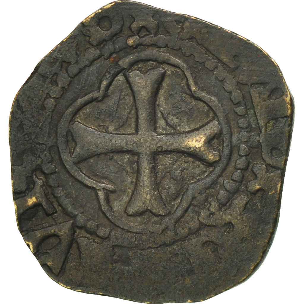 France, Louis XI, Denier Tournois, Uncertain Mint, VF(30-35), Billon