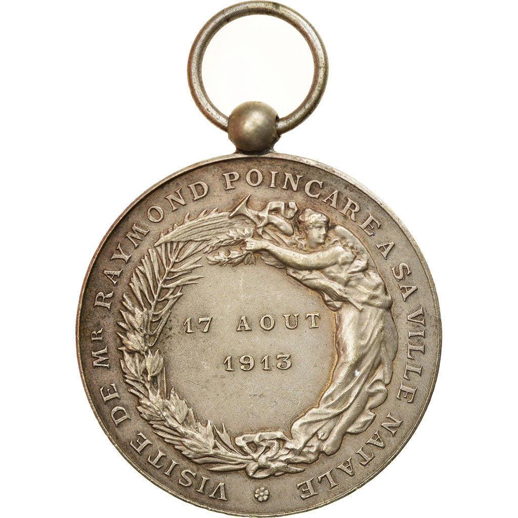 Francja, Medal, Visite de Raymond Poincaré à Bar-le-Duc, Polityka