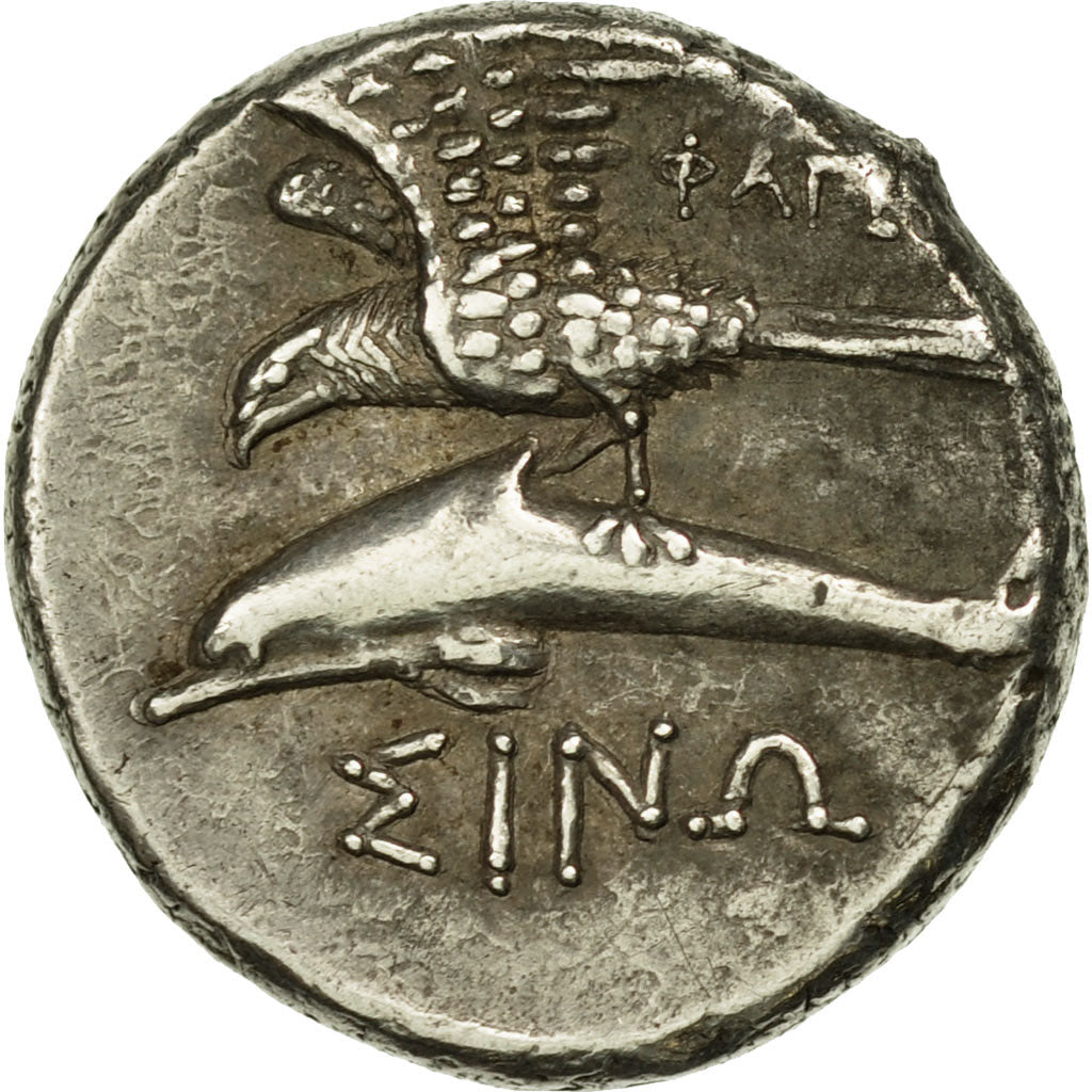 Monnaie, Paphlagonie, Sinope, Drachme, TTB+, Argent
