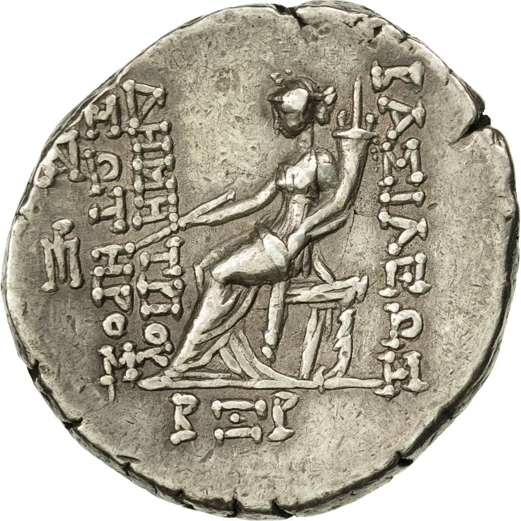 Seleukid Kingdom, Demetrios I Soter, Tetradrachm, Antioch, EF(40-45), Silver